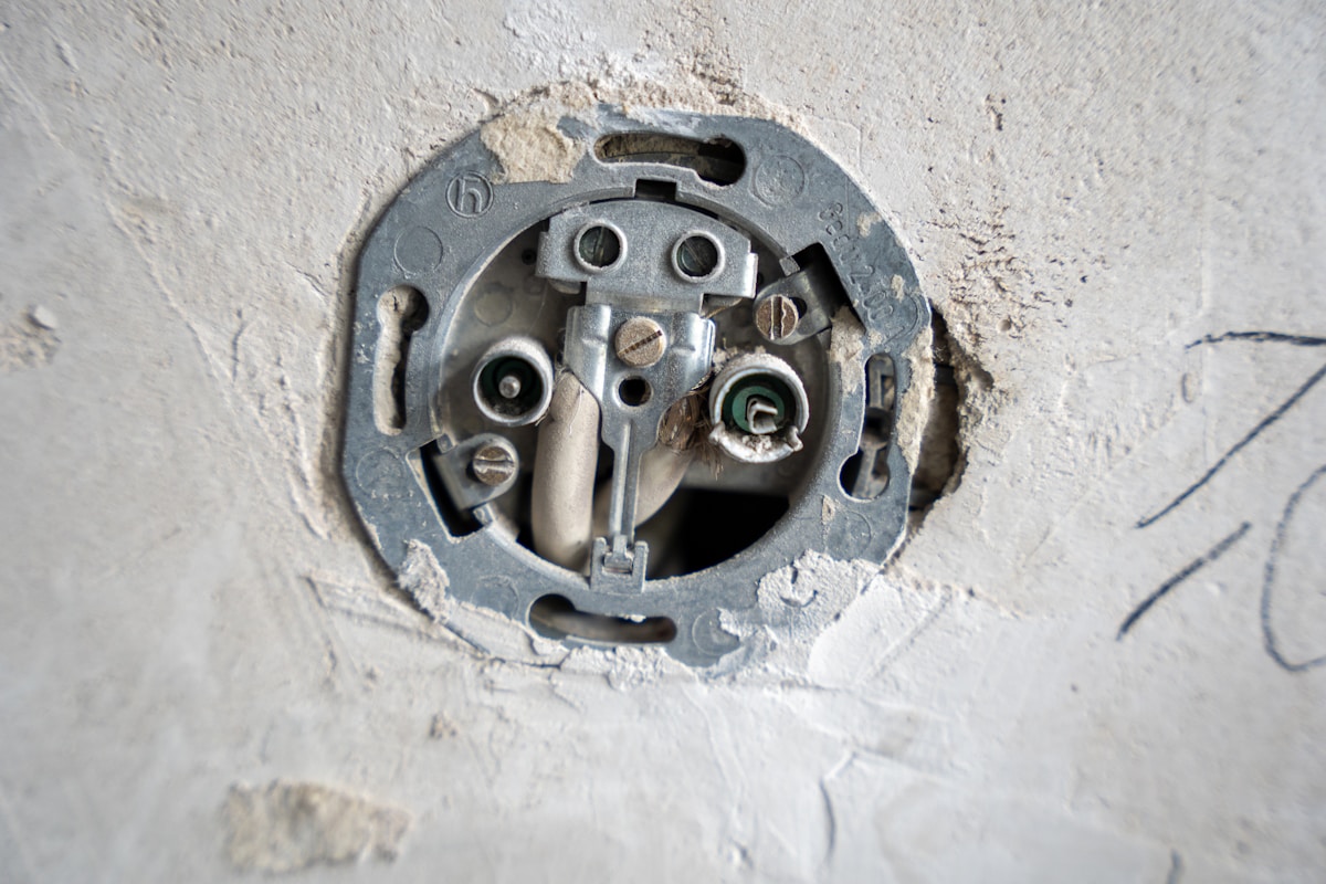 Electrical wiring disconnection